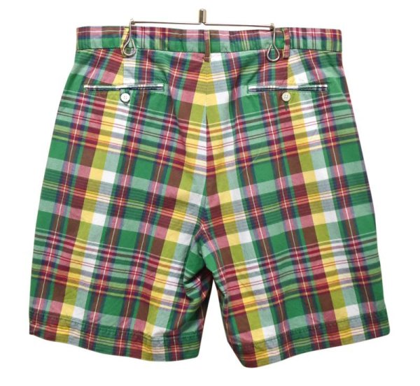 画像3: 【ラルフローレン】【マドラスチェック】【ショートパンツ】 【短パン】【ショーツ】【W33】  (3)