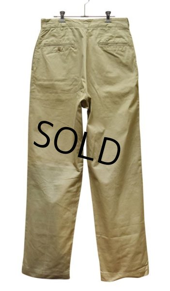 画像4: 【60's】【ビンテージ】【U.S.ARMY】米軍実物【チノパンツ】【チノパン】【34×35】  (4)