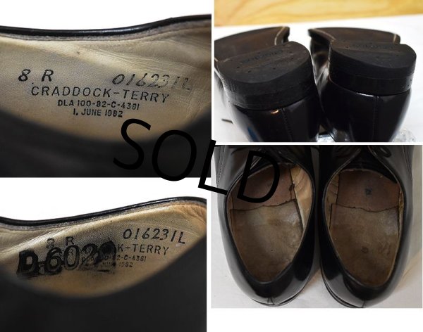 画像2: 80's【ビンテージ】米軍実物【U.S.NAVY】【サービスシューズ】【8R】26cm程度  (2)