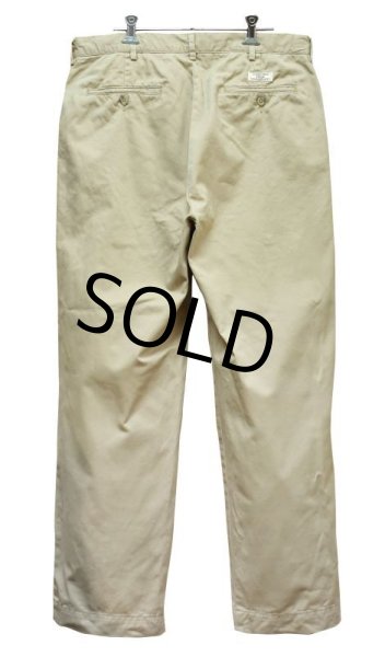 画像4: 【ラルフローレン】【ベージュ】【クラシックチノ】チノパンツ【コットンパンツ】【34X30】  (4)