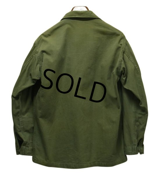 画像3: 【40's】【ビンテージ】米軍実物【M-43】【13スターボタン】【HBT】ジャケット【カバーオール】【38R】  (3)