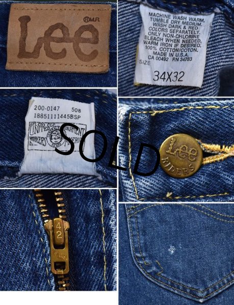 画像3: 【USA製】【ビンテージ】【Lee】【リー】【200】【デニムパンツ】【34×32】  (3)