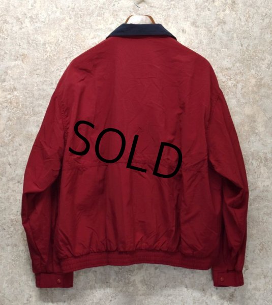 画像3: 【デッドストック】USA製【L.L.Bean】ＬＬビーン【赤ｘ紺】【windy ridge jacket】バギーズジャケット 【サイズＸＬ】  (3)
