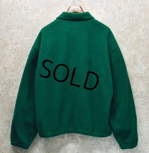画像3: 【ビンテージ】【BUGLE BOY】【緑】【フルジップ】【フリースジャケット】【サイズＸＬ】  (3)