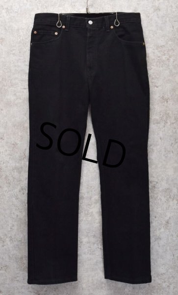 画像2: 【ビンテージ】【LEVI'S】リーバイス【505】【黒】ブラックデニム【34ｘ30】  (2)