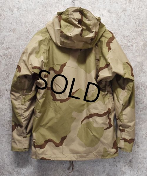 画像3: デッドストック【米軍実物】U.S.ARMY【ECWCS】【デザートカモ】【ゴアテックスパーカー】【Ｓ-Ｒ】  (3)