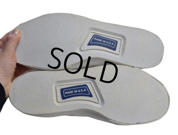 画像4: 70's【ビンテージ】【USA製】【サイドステッチ】【キャンバススニーカー】【25cm程度】  (4)