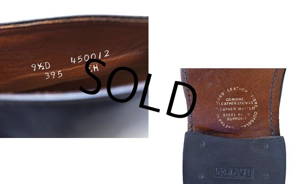 画像3: 【ビンテージ】【ベイツ】【Bates】【黒】【チャッカブーツ】【9 1/2D】  (3)