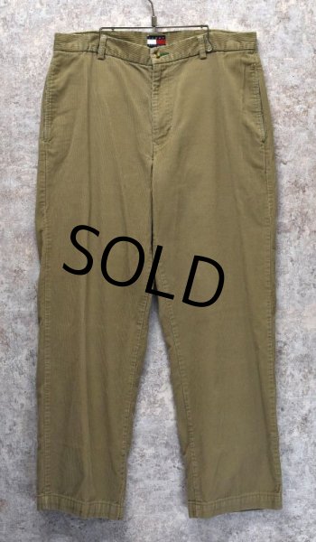 画像2: 【トミーヒルフィガー】【TOMMY HILFIGER】【ベージュ】【コーデュロイパンツ】【34×32】  (2)