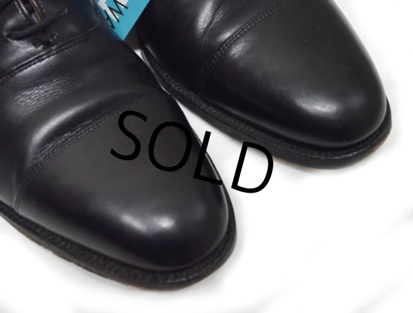 画像4: 【イングランド製】【ビンテージ】【CHURCH'S】【チャーチ】【Royal Tweed】ブラック【内羽根ストレートチップ】【9 1/2】【28.5cm程度】  (4)