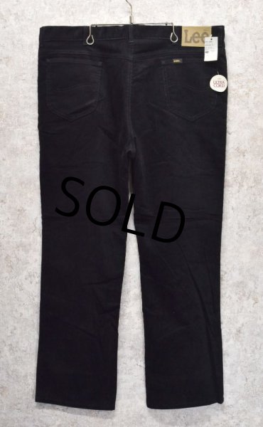 画像5: 大きめサイズ‼【デッドストック】【USA製】【Lee】リー【200】【黒】ストレート【コーデュロイパンツ】【42ｘ30】  (5)