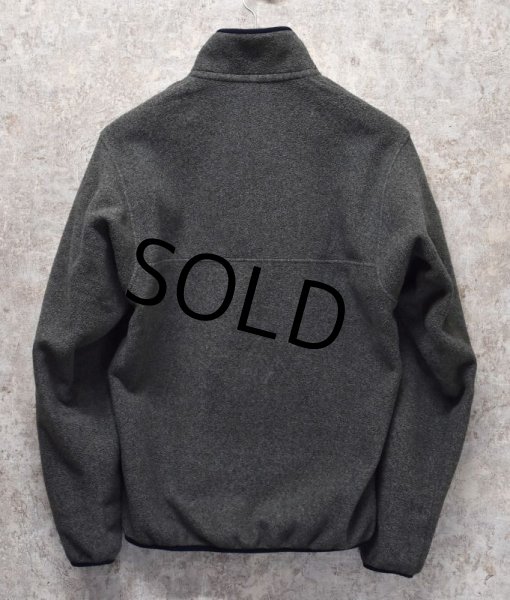 画像3: 【パタゴニア】patagonia【グレー×紺】シンチラフリース【スナップT】プルオーバー 25580【サイズXS】  (3)