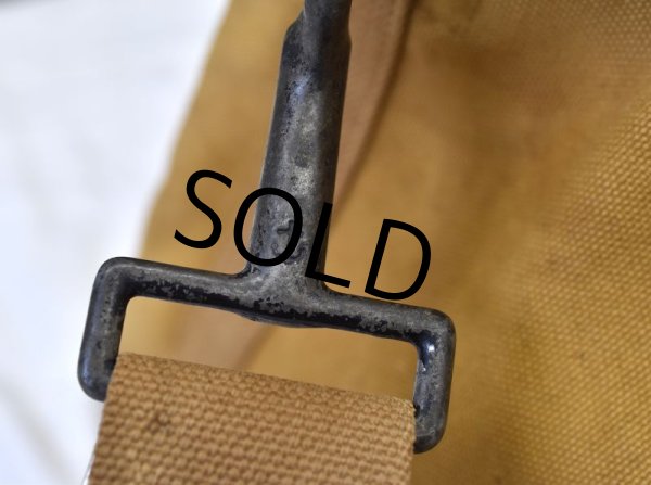 画像6: 1930's【ビンテージ】ww2【米軍実物】【U.S.ARMY】BG-7【シグナルコープ】ステンシル入り【キャンバス】ショルダーバッグ   (6)