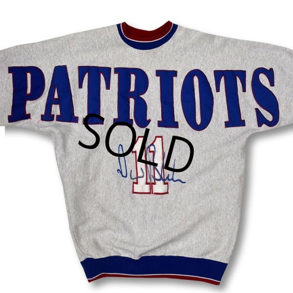 画像3: 【USA製】【ビンテージ】NBA【PATRIOTS】グレーｘ青ｘ赤【ペイトリオッツ】【スウェット】【サイズＬ】  (3)