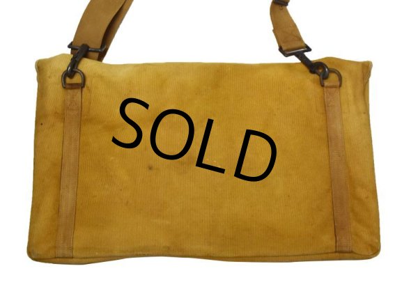 画像8: 1930's【ビンテージ】ww2【米軍実物】【U.S.ARMY】BG-7【シグナルコープ】ステンシル入り【キャンバス】ショルダーバッグ   (8)