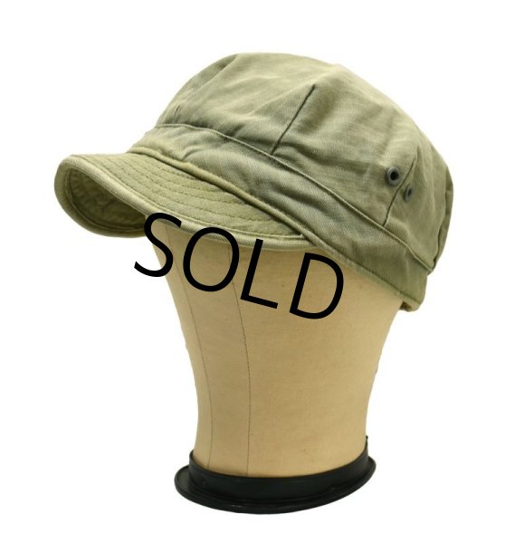 画像7: 50's【米軍実物】【ビンテージ】【U.S.ARMY】【HBTキャップ】【58.5cm程度】  (7)