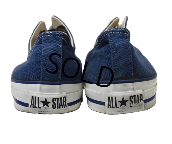 画像4: 90's【箱付き】ビンテージ【USA製】【コンバース】converse【オールスター】【ネイビー】【サイズ12】  (4)