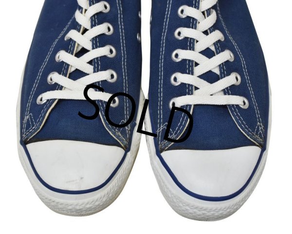 画像8: 90's【箱付き】ビンテージ【USA製】【コンバース】converse【オールスター】【ネイビー】【サイズ12】  (8)