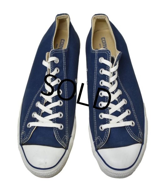 画像7: 90's【箱付き】ビンテージ【USA製】【コンバース】converse【オールスター】【ネイビー】【サイズ12】  (7)