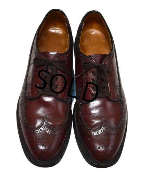 画像7: 【USA製】【ビンテージ】【HANOVER】【ハノーバー】赤茶【ウィングチップ】【8 DB】【26cm程度】  (7)