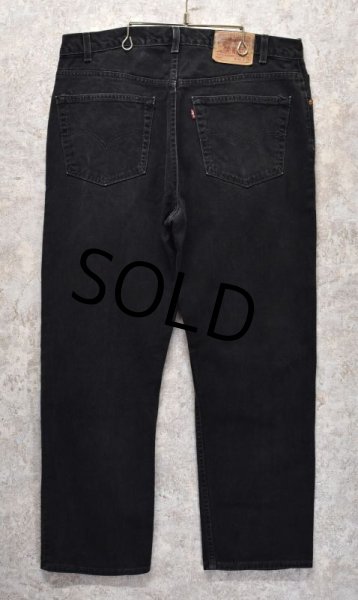 画像4: USA製【ビンテージ】【LEVI'S】【リーバイス505】505【黒】【デニムパンツ】ブラックデニム【40×30】  (4)