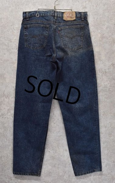 画像4: 【ビンテージ】USA製【LEVI'S】【リーバイス５５０】550【テーパード】【リラックスフィット】【デニムパンツ】【36Ｘ32】  (4)