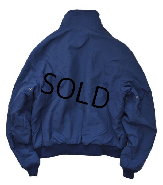 画像3: 90's【USA製】ビンテージ【エディーバウアー】【Eddie Bauer】【紺x紺】【裏フリース】ナイロンジャケット【サイズXL】  (3)