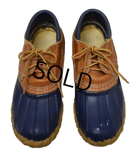 画像6: 【USA製】【L.L.bean】【ネイビー】ラバーモカシン【ビーンブーツ】【サイズ 7LM】【24cm程度】  (6)