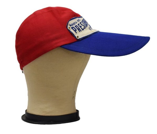 画像5: 【50’s】【ビンテージ】【PRESIDENTIAL PARTY】【赤x青】【ロングビルキャップ】  (5)