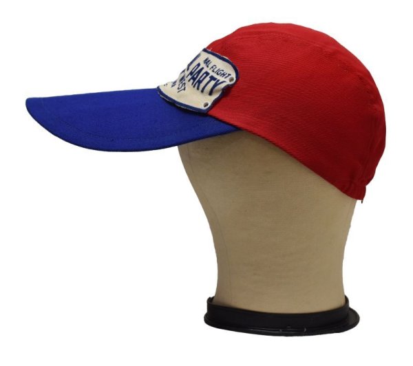 画像6: 【50’s】【ビンテージ】【PRESIDENTIAL PARTY】【赤x青】【ロングビルキャップ】  (6)