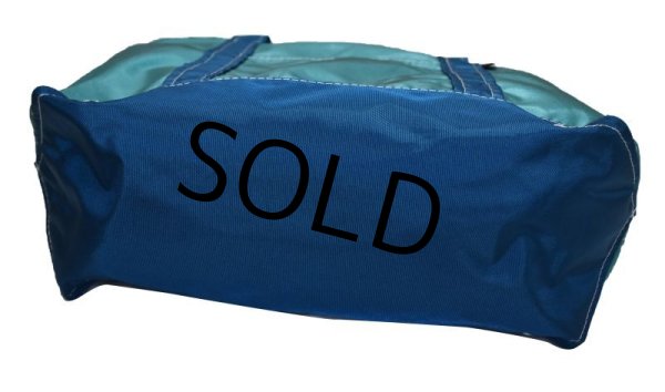 画像6: 【ビンテージ】【L.L.bean】【L.L.ビーン】【ターコイズx水色】【ナイロントートバッグ】  (6)