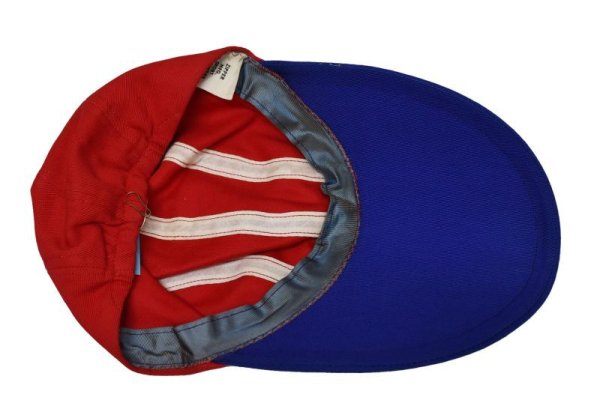 画像8: 【50’s】【ビンテージ】【PRESIDENTIAL PARTY】【赤x青】【ロングビルキャップ】  (8)