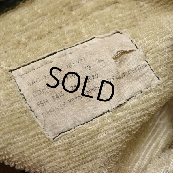 画像7:  70's【ビンテージ】【米軍実物】【USAF】裏パイル地【ヘルメットバッグ】  (7)