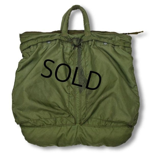 画像4:  70's【ビンテージ】【米軍実物】【USAF】裏パイル地【ヘルメットバッグ】  (4)