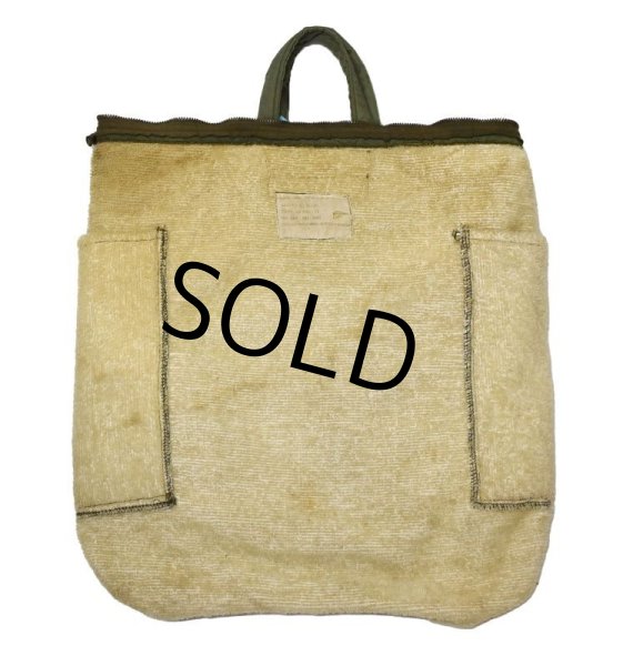 画像5:  70's【ビンテージ】【米軍実物】【USAF】裏パイル地【ヘルメットバッグ】  (5)