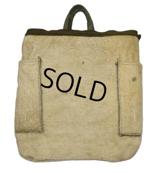 画像6:  70's【ビンテージ】【米軍実物】【USAF】裏パイル地【ヘルメットバッグ】  (6)