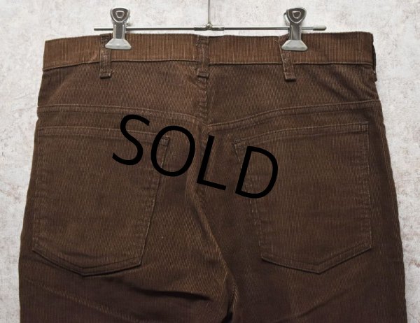 画像5: USA製 ビンテージ【JCペニー】ブラウン【コーデュロイパンツ】【33X33】  (5)