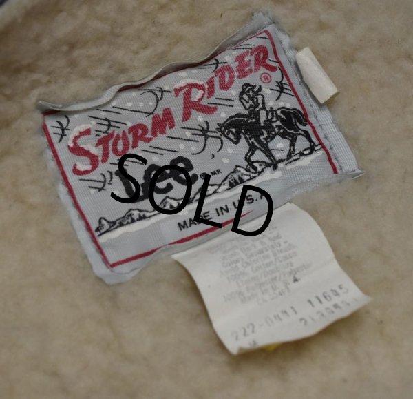 画像2: 【USA製】ビンテージ【Lee】リー裏ボア付き【デニムベスト】ストームライダー【MR】  (2)