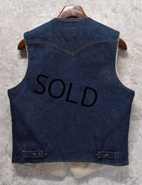 画像4: 【USA製】ビンテージ【Lee】リー裏ボア付き【デニムベスト】ストームライダー【MR】  (4)