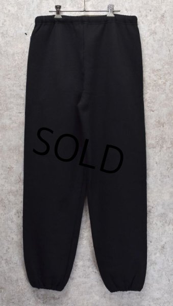 画像3: 【デッドストック】ビンテージ【USA製】【ラッセル】【RUSSELL ATHLETIC】黒【スウェットパンツ】【サイズＬ】  (3)