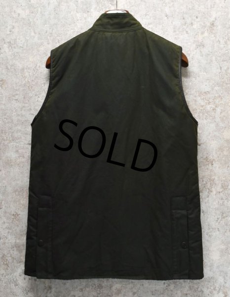 画像3: 【イングランド製】【バブアー】【Barbour】【Westmoreland】A220【オイルドベスト】カーキ【サイズM】  (3)