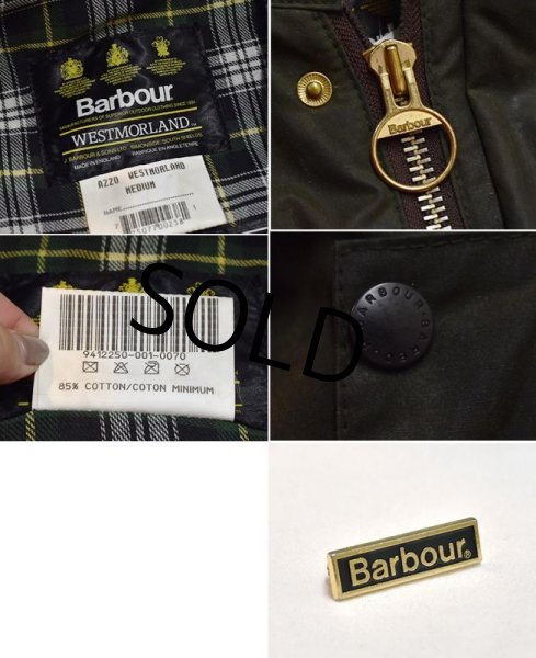 画像2: 【イングランド製】【バブアー】【Barbour】【Westmoreland】A220【オイルドベスト】カーキ【サイズM】  (2)