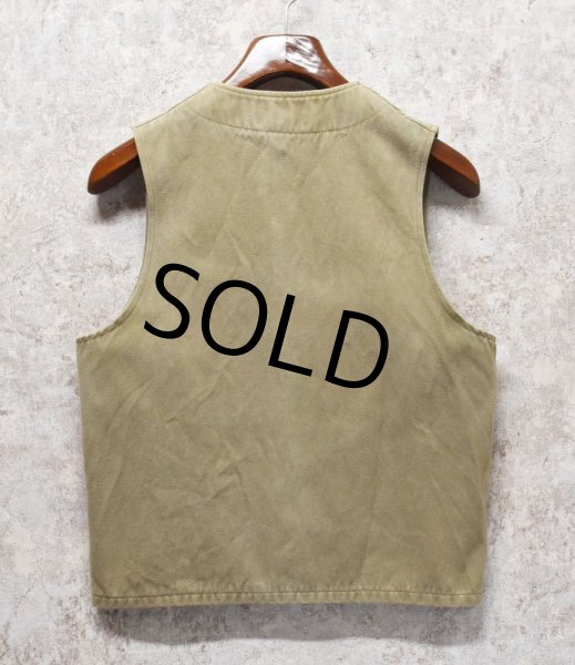 画像3: 【USA製】ビンテージ【filson】フィルソン【ベージュ】【モールスキンベスト】【サイズ３８】  (3)