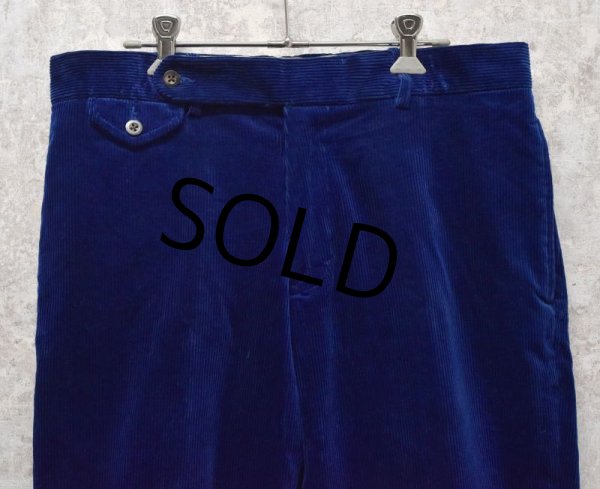 画像6: 【POLO RALPH LAUREN】【ラルフローレン】【青】SUFFIELD PANT【コーデュロイパンツ】【コーデュロイスラックス】【34×30】  (6)
