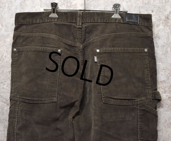 画像6: 【ビンテージ】【LEVI'S】【リーバイス】【シルバータブ】【ブラウンコーデュロイ】【ペインターパンツ】【36X30】  (6)