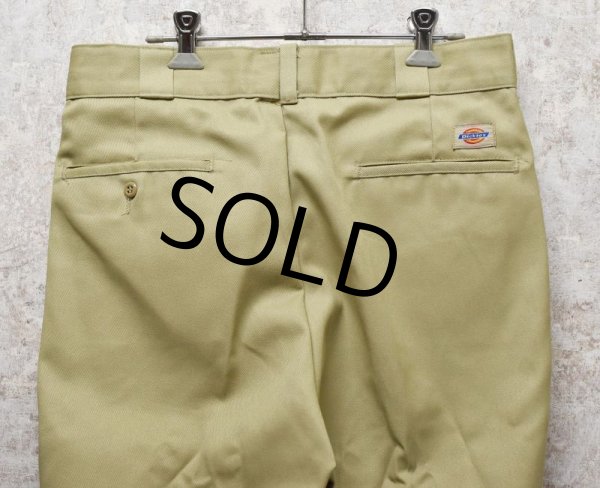 画像5: 【USA製】【ビンテージ】【ディッキーズ】【Dickies】【ベージュ】【ワークパンツ】【32ｘ34】  (5)