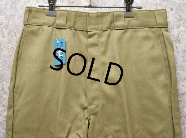 画像6: 【USA製】【ビンテージ】【ディッキーズ】【Dickies】【ベージュ】【ワークパンツ】【32ｘ34】  (6)