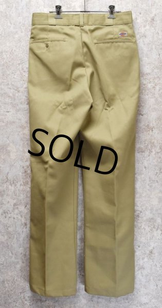 画像4: 【USA製】【ビンテージ】【ディッキーズ】【Dickies】【ベージュ】【ワークパンツ】【32ｘ34】  (4)