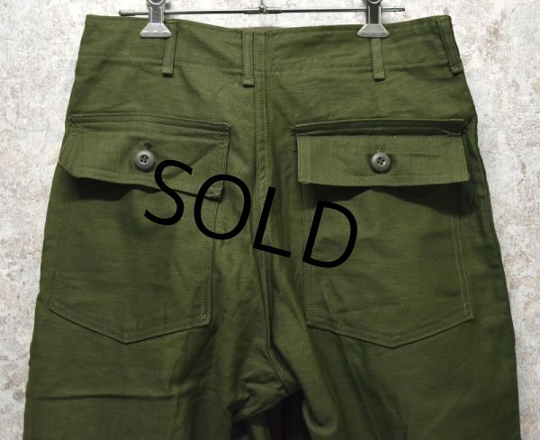 画像6: 【デッドストック】 60’s【U.S.ARMY】【米軍実物】【OG107】【UFOボタン】【ベイカーパンツ】【ユーティリティパンツ】【30ｘ29】 (6)
