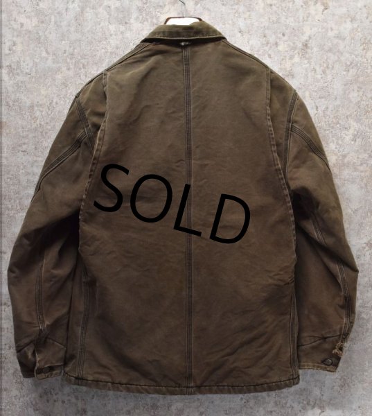 画像3: 【ビンテージ】【Carhartt】【カーハート】【ブラウン】【ブランケット裏地付き】【ダック地ジャケット】【サイズ L】  (3)
